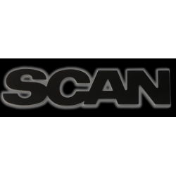 Logo Scania Plexiglass Noir Illuminé