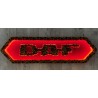 FOND DE CABINE DAF OLD DANOIS JAUNE / NOIR - ROUGE - 12V