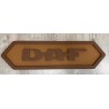 FOND DE CABINE DAF OLD CAMEL / MARRON - ROUGE - 12V