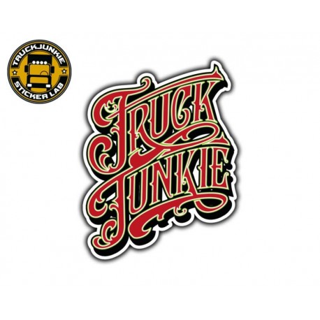AUTOCOLLANT TRUCKJUNKIE CURL - FULL PRINT AUTOCOLLANT TRUCKJUNKIE CURL - FULL PRINT