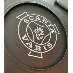 Tapis et Couvre Moteur Eclairé Rouge Pour Scania NG R passager non pneumatique