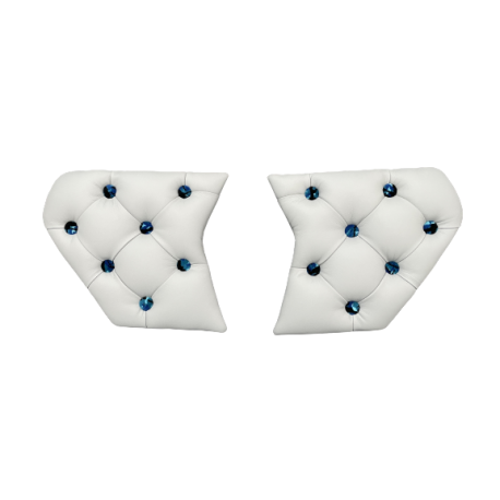 Panneaux de Portes Capitonnés Pour Scania Next Gen Gris Souris Bouton Danois Bleu Panneaux de Portes Capitonnés Pour Scania Next Gen Gris Souris Bouton Danois Bleu