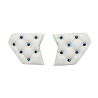 Panneaux de Portes Capitonnés Pour Scania Next Gen Gris Souris Bouton Danois Bleu