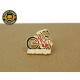 PINS N°122 - BIKE AMSTERDAM - GOLD