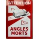 STICKERS ANGLES MORTS ROUGE
