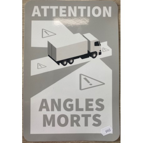 STICKERS ANGLES MORTS GRIS