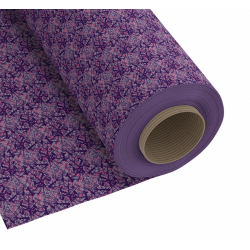 TISSU DANOIS VIOLET AU MÈTRE