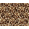 TISSU DANOIS MARRON AU MÈTRE