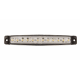 Feu extra plat plat 12 led blanc - réglette