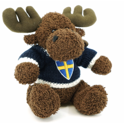PELUCHE ÉLAN SUÈDE 13CM