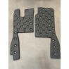 TAPIS CAPITONNÉS SCANIA NG R PASSAGER STRAPONTIN - NOIR/BEIGE