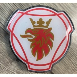 MONOGRAMME SCANIA - BLANC/ROUGE
