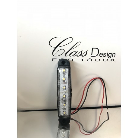 Feu flash 6 LED extra plat - Class Design