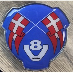 MONOGRAMME SCANIA - DANMARK BLEU