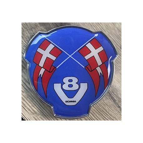 MONOGRAMME SCANIA - DANMARK BLEU MONOGRAMME SCANIA - DANMARK BLEU