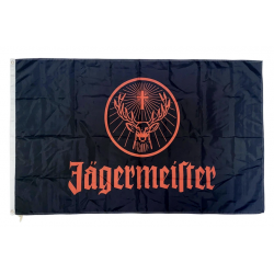 DRAPEAU JÄGERMEISTER NOIR/ORANGE