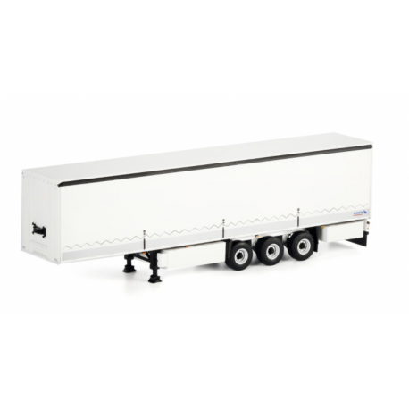 WHITE LINE CURTAINSIDE TRAILER - 3 AXLE / WSI 03-1073 WHITE LINE CURTAINSIDE TRAILER - 3 AXLE / WSI 03-1073