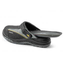 CHAUSSURE OUVERTE STINGRAY CUIR NOIR