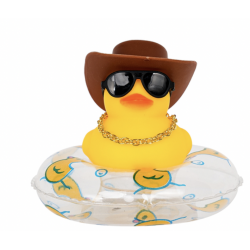 CANARD JAUNE BOUÉE COWBOY