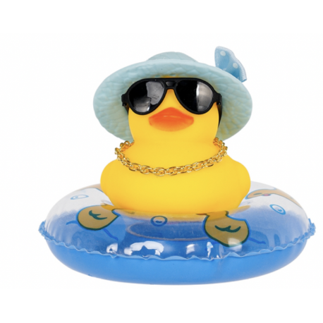 CANARD JAUNE BOUÉE CHAPEAU BLEU CANARD JAUNE BOUÉE CHAPEAU BLEU