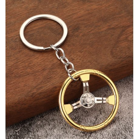 PORTE CLÉ VOLANT OR/ARGENT PORTE CLÉ VOLANT OR/ARGENT