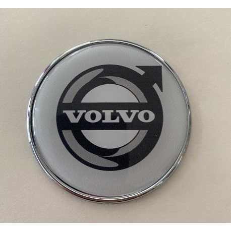 EMBLEME UNIVERSEL CHROME - Ø7CM - VOLVO N°13 EMBLEME UNIVERSEL CHROME - Ø7CM - VOLVO N°13
