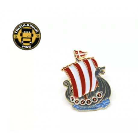 PINS DANMARK VIKING BATEAU N°3 - TRUCKJUNKIE