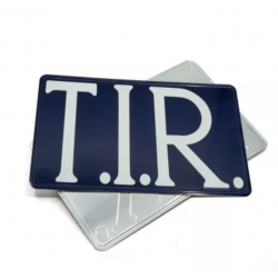 T.I.R. - BLEU - 40 X 25 CM