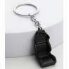 PORTE CLÉ SIÈGE NOIR