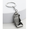 PORTE CLÉ SIÈGE CHROME