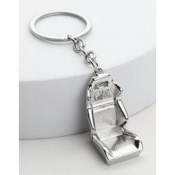 PORTE CLÉ SIÈGE ARGENT