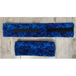 EMBRASES RIDEAUX - AJUSTABLES - DANOIS BLEU