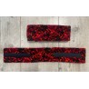 EMBRASES RIDEAUX - AJUSTABLES - DANOIS ROUGE
