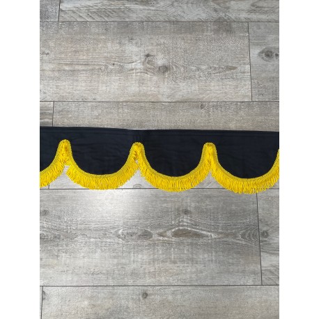 FRANGE NOIR FILS JAUNE FRANGE NOIR FILS JAUNE
