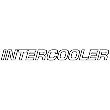 Stickers Intercooler