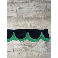 FRANGE NOIR FILS VERT