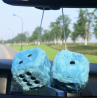 DÉS PELUCHE BLEU