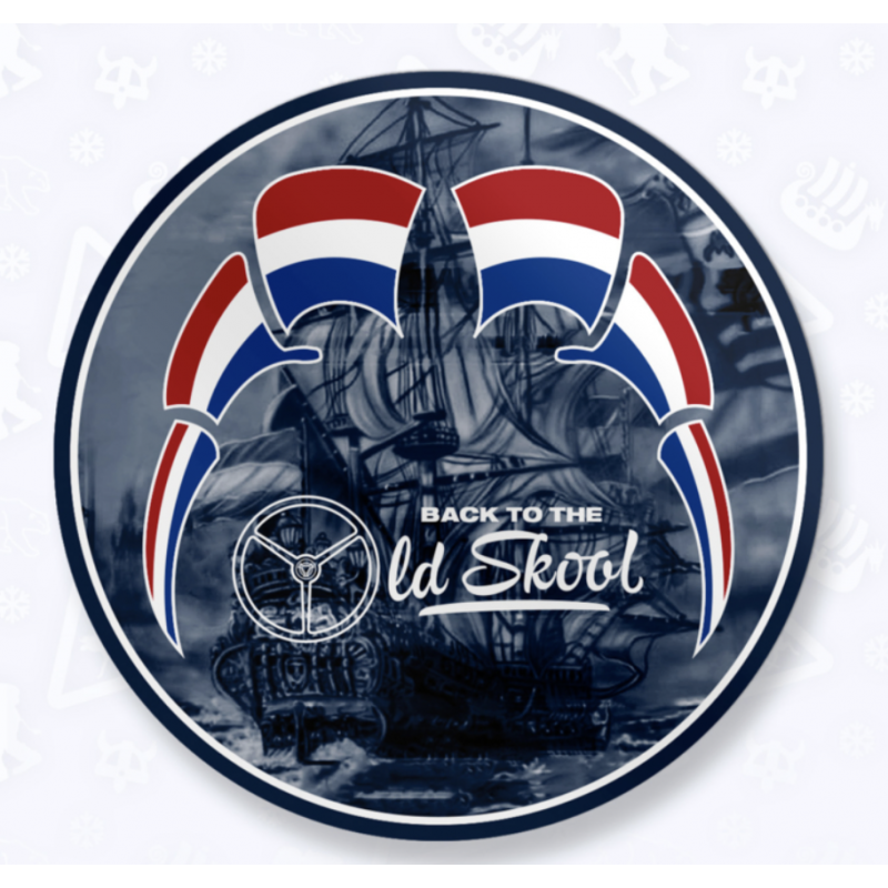 STICKERS BACK TO THE OLD SKOOL Class Design
