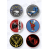 PACK STICKERS JUPILER, JAGERMEISTER, DUCK