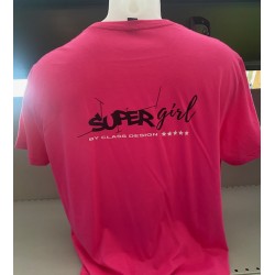 T SHIRT CLASS DESIGN FOR TRUCKER GIRL - ROSE