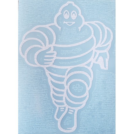 STICKERS MICHELIN - BLANC STICKERS MICHELIN - BLANC