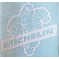 STICKERS MICHELIN BANDEROLE - BLANC