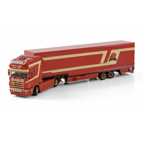 H.C.P. V.D. EIJKEL SCANIA R4 TOPLINE 4X2 SEMI BOX TRAILER - 2 AXLE