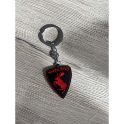 Porte clé Volvo Rouge/noir
