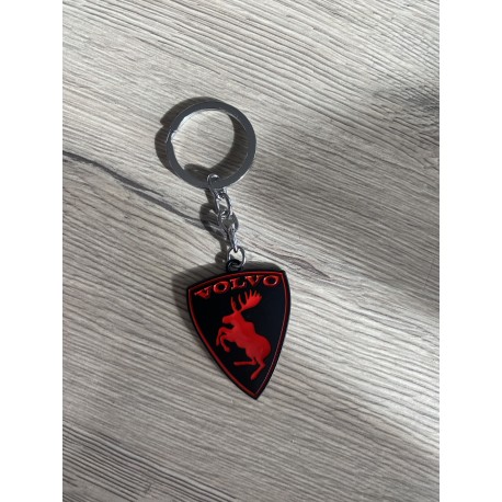 Porte clé Volvo Rouge/noir Porte clé Volvo Rouge/noir