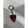 Porte clé Volvo Rouge/noir