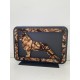 LOGO MAN SUR SOCLE - 25x17cm - noir/danois marron