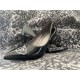 Escarpins Pointus Scania Vabis noir/blanc T.38