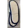 CHAUSSON SIMILI CUIR RENAULT BEIGE/BLEU MARINE TAILLE 45/46