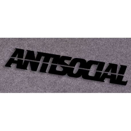STICKERS ANTISOCIAL NOIR